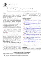 unconfined compression test lab report pdf|astm d2166 pdf.